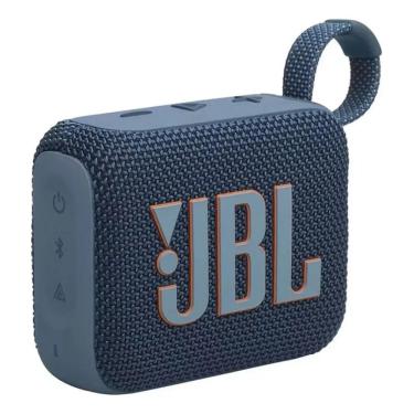 Imagem de Alto-falante Portátil Bluetooth Jbl Go 4 Cor Azul