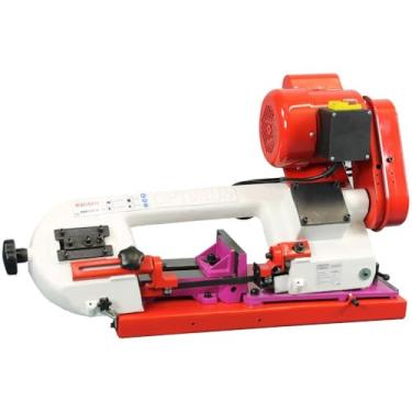 Imagem de Máquina Serra fita de bancada 90mm 3.12 Pol Monofásica 220v 60hz 400w 12cv - Nmb402r