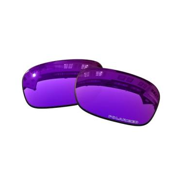 Imagem de Lentes de substituição OOWLIT compatíveis com óculos de sol Oakley TwoFace, Cosmic Combine8™ Polarized, One Size