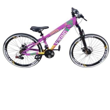 Imagem de Bicicleta Aro 26 Vikingx Tuff 25 Aluminio Freeride 21 Velocidades Mtb 
