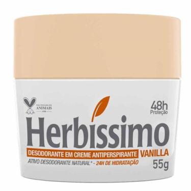 Imagem de Desodorante em Creme Vanilla 55g - Herbíssimo