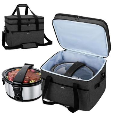 Imagem de Bolsa de Viagem para Slow Cooker YARWO Crock-Pot 8-10Qt