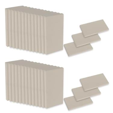 Imagem de SIMOND STORE 32 Peças De Tijolos Isolantes Refratários - Classificação 2500F - 0,75" X 4,5" X 9" - Tijolos De Forja - Tijolos Refratários Para Lareira, Forno, Fogão, Forno, Fornalha, Queima De Cerâm