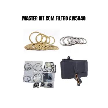 Imagem de Master kit com filtro do câmbio automático aw5040 - TRANSNATION
