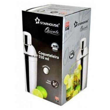 Imagem de Coqueteleira 550 Ml Aço Inox Oriente Starhouse