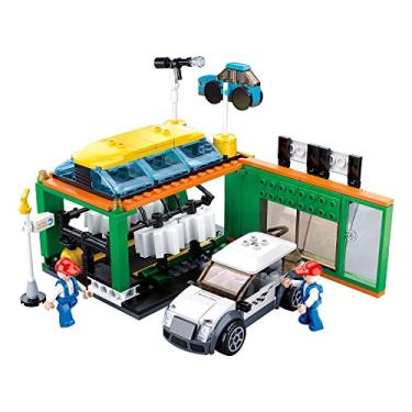 Imagem de Blocos de Montar Cubic Lava-Rapido 323 Pecas Multikids - BR1488