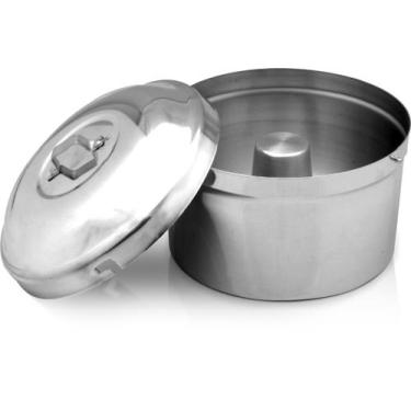 Imagem de Forma de Bolo c/tampa para uso em Forno e Fogão (4165) - Alumínios Cam