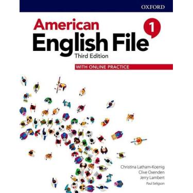 Imagem de American English File 1 - Student Book With Online Practice - Third Ed