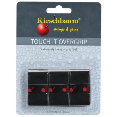 Imagem de Overgrip Kirschbaum Touch It com 03 Unidades Preto