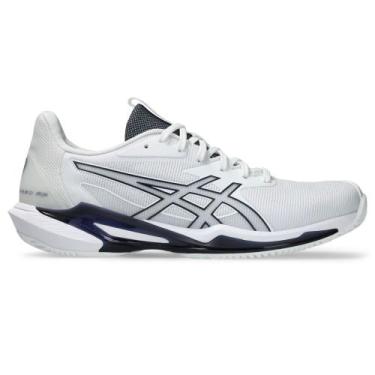 Imagem de Tênis ASICS Solution Speed FF 3 Clay - Feminino - Branco/Azul, 37
