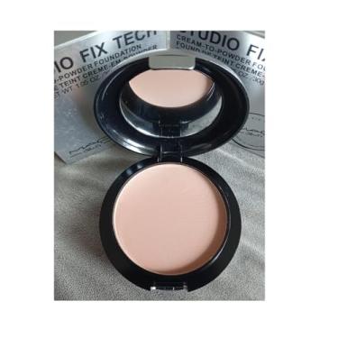 Imagem de MAC BoNa, Base em Pó Cremoso, Studio Fix Tech, Maquiagem Profissional