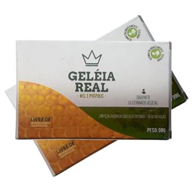 Imagem de Sabonete Geléia Real Glicerinado 90g Tropical - Kit 2 Barras
