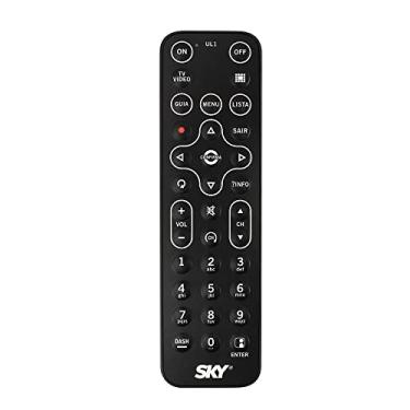 Imagem de Controle Remoto Sky HDTV Zapper Slim UL1, Preto, PIX