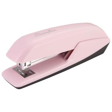 Imagem de Swingline Grampeador, capacidade para 20 folhas, grampeador de mesa 545, rosa blush (S7054513)