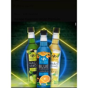 Imagem de Kit 8 Xarope Para Soda Italiana Dilute Premiun 500ml Essências (Escolh