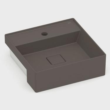 Imagem de Cuba de Semi Encaixe 400cm X 400cm com Mesa T10 Terra Roca