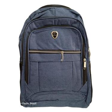 Imagem de Mochila masculina espaçosa e resistente - G-9145, Azul