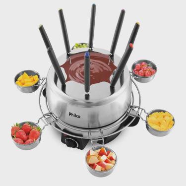 Imagem de Panela de Fondue Philco 2,3 Litros Prata PPE03I – 220 Volts