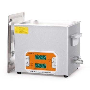 Imagem de NOVMOS Limpador ultrassônico, controle de tela sensível ao toque, máquina de 10 L para limpeza de peças industriais