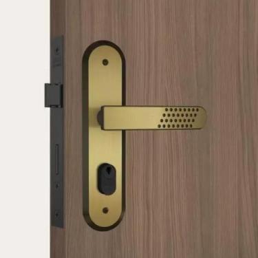 Imagem de Fechadura Reforçada Luxo para Porta de Madeira 1801/21 Oxidada Stam