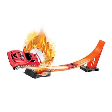 Imagem de Pista de Corrida Fast Lane Express Wheels com 1 Carrinho - BR1020 - Multikids