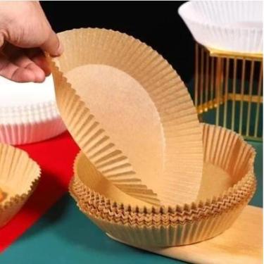 Imagem de Revestimento Papel Descartável 50 Unidades P/ Air Fryer Antiaderente A