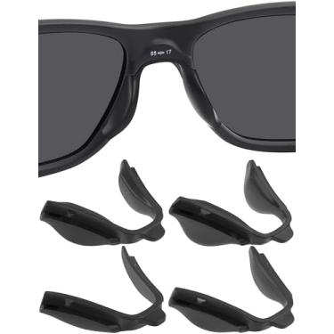 Imagem de BLAZERBUCK Almofadas de nariz de substituição para óculos Oakley Airdrop MNP OX8121 - Preto 4 tamanhos