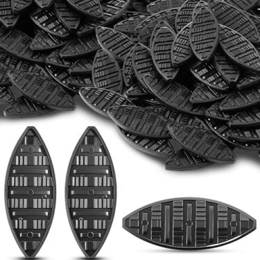 Imagem de Teenyyou 80 peças de marceneiros de biscoito de plástico autofixos e placas de aperto ferramenta de marceneiro para marcenaria composto deck fixo moldura de móveis