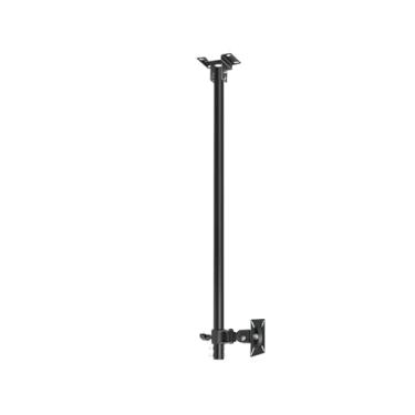 Imagem de Suporte de TV de teto ajustável – Suporte para monitor, elevador de TV, movimento total rotação de 360 graus, suporte giratório para TV, serve para TVs de 12 a 27 polegadas, adequado para teto plano e