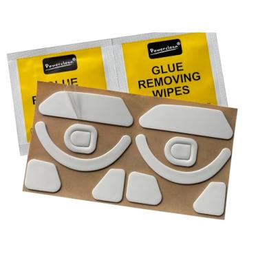 Imagem de Mars Fox Mouse de patins para mouse Razer Basilisk V3 Pro mouse ergonômico sem fio personalizável (2 conjuntos) - espessura 1,1 mm (branco)