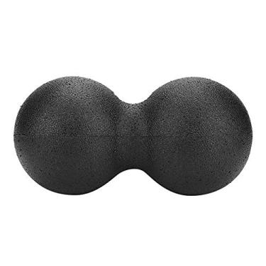 Imagem de EPP Yoga Foam Roller Massage Ball Set High Density Ergonomic Soft Muscle Stress Relief Tool para Yoga Reabilitação Estabilidade Exercício Preto Camuflagem Cor Vários tamanhos (Bola dupla 24x12cm)