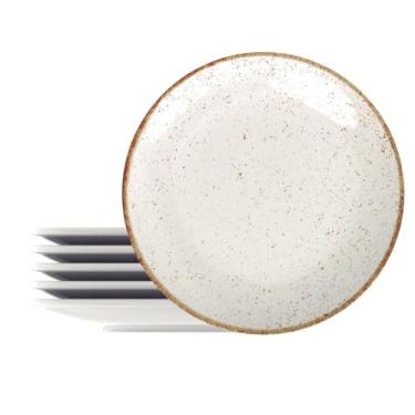 Imagem de Prato Raso Tramontina Rústico Marrom em Porcelana Decorada 28 cm