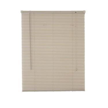 Imagem de Persiana Horizontal Cortina Pvc Bege 70 L X 130 A Cm 0,70 X - Top Flex