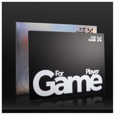 Imagem de yiodelu Tapete de mouse para jogos de vidro temperado ultrafino, antiarranhões, resistente ao desgaste, 450 x 400 x 1,8 mm, mouse pads competitivos, ultramacios, microgravados, base de silicone