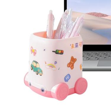 Imagem de Porta-Lápis Para Escrivaninha | Organizador de Canetas e Lápis,Design De Carro Com Adesivos Para Casa Escritório Escola