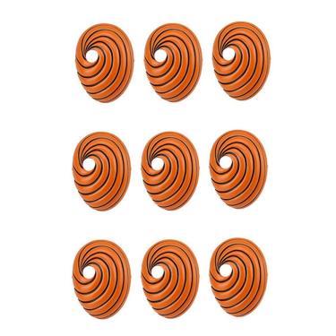 Imagem de Kit 9 Máscara Anime Naruto Cosplay laranja