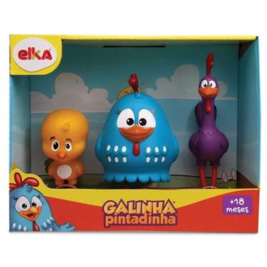 Imagem de Familia Galinha Pintadinha Vinil - Elka 1128