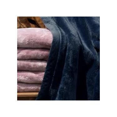 Imagem de Cobertor Nupcial - COBERTORES PARAHYBA, Queen Size, Azul Marinho