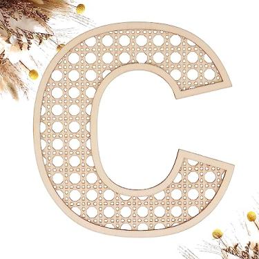 Imagem de She Love Letras De Vime Madeira 8" C Para Decoração Parede, Artesanato, Boho, Berçário, Chá Bebê, Casamento, Quarto, Placas Com Nome, Rústicas Grandes, Casa