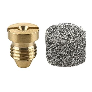 Imagem de M MINGLE Pontas de bocal de orifício de canhão de espuma e fabricante de espuma, bocal de rosca universal de 1,1 mm e filtro de malha para lança de espuma de neve, 3000 PSI