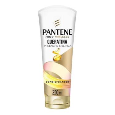 Imagem de Kit c/ 2 Condicionador Queratina Preenche E Blinda 250ml - Pantene