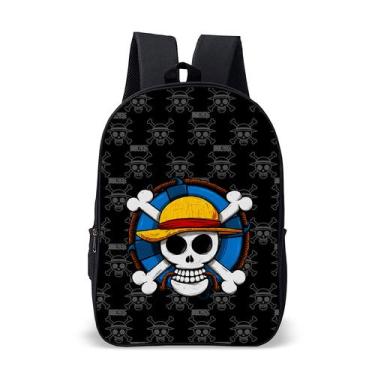 Imagem de Mochila Bolsa Escolar Infantil One Piece Volta Às Aulas - Thuco Games,
