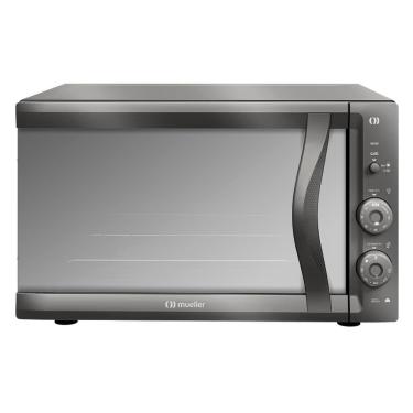 Imagem de Forno Elétrico de bancada Mueller Espelhado 50 litros e Vidro Duplo MFB50F