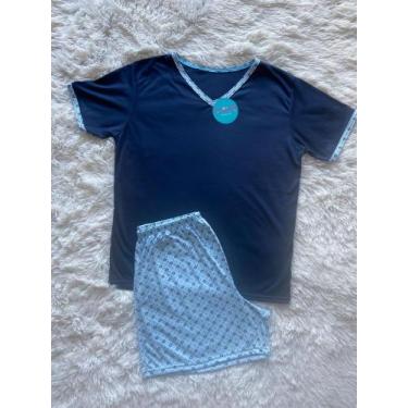 Imagem de Pijama masculino adulto em algodão - Evelin