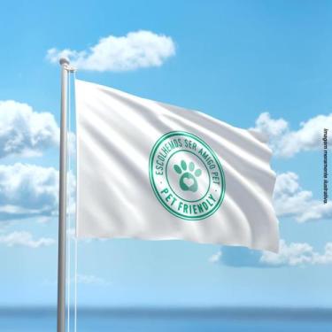 Imagem de Bandeira Pet Friendly 2 - 80cmx140cm Tecido Oxford 100% Poliéster - Pr