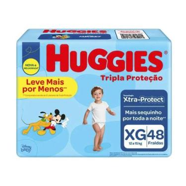 Imagem de Fralda Tripla Proteção Huggies Xg 48 Unidades