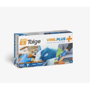 Imagem de Luva vinilplus p azul c/ 300 un. - TALGE
