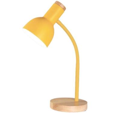 Imagem de Luminária Mesa Abajur 45Cm Articulada Flexível Silicone - GIMPO, Bivol