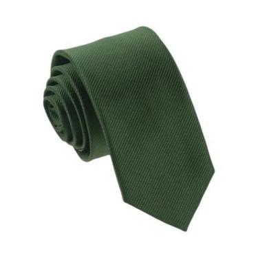 Imagem de Gravata Jacquard Masculina Azul Escuro - Impermeável, 8cm x 6cm - Para