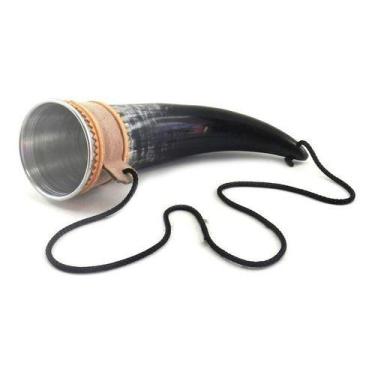 Imagem de Copo de Chifre Alumínio - Minas Artesanato